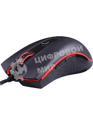 Мышь проводная Redragon Cypher, черный, 12800 dpi, USB, кнопки - 7