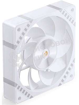 Вентилятор для корпуса JONSBO HF2-120WR Reverse (120x120x25мм, 4-pin PWM, ARGb, 63.3CFM, 29.5dBA, 2200RPM, белый)