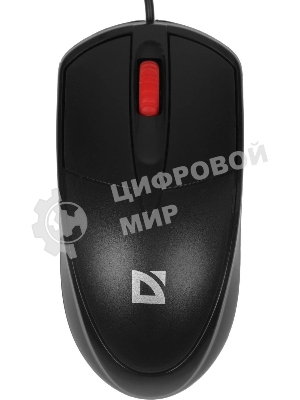 Комплект клавиатура+мышь Defender Line C-511 проводной, USB, 1000 DPI, чёрный