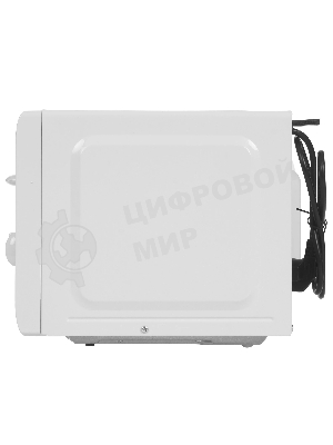 Микроволновая печь Oasis MW-70UW белый, 20 л, 700 Вт, переключатели - поворотный механизм
