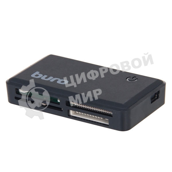 Кард-ридер USB 2.0 Buro BU-CR-151 черный