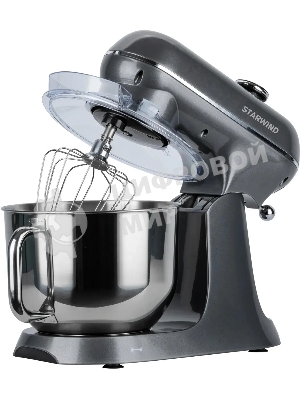 Миксер планетарный Starwind SPM4171 1200 Вт, серебристый
