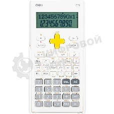Калькулятор научный Deli E1720-белый белый 12-разр.