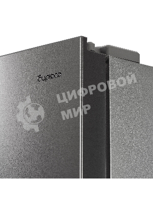 Холодильник Бирюса CD 405 DI темная нержавеющая сталь двухкамерный 289/130л морозилка снизу Side by Side