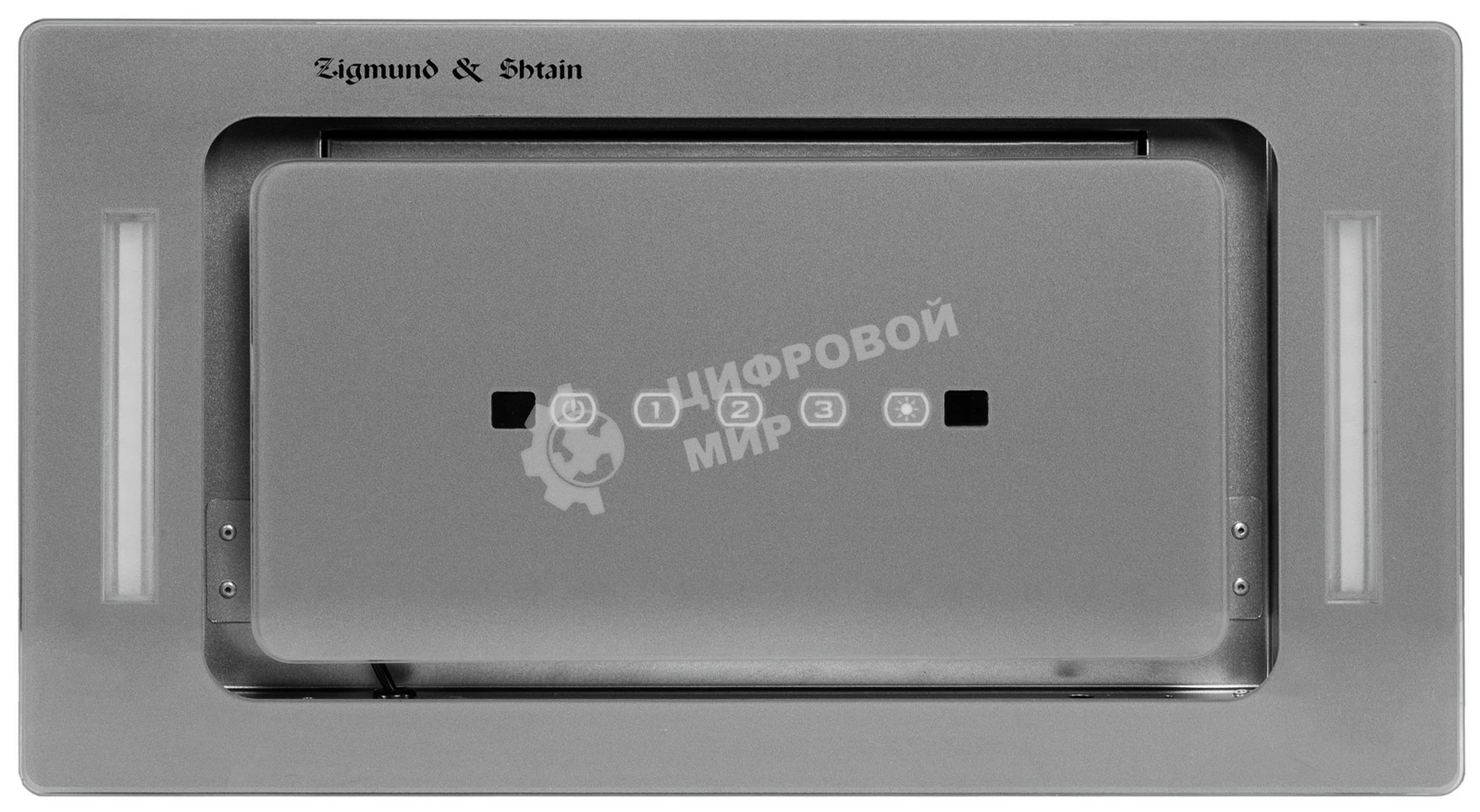 Вытяжка встраиваемая Zigmund & Shtain K 014.5 S нержавеющая сталь, 52 см, 1100 куб. м/ч, 62 дБ