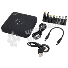 Универсальный внешний аккумулятор TopON TOP-T84, DC, USB, 2xType-C, 24000mAh (88,8 Wh), до 84Вт , Черный