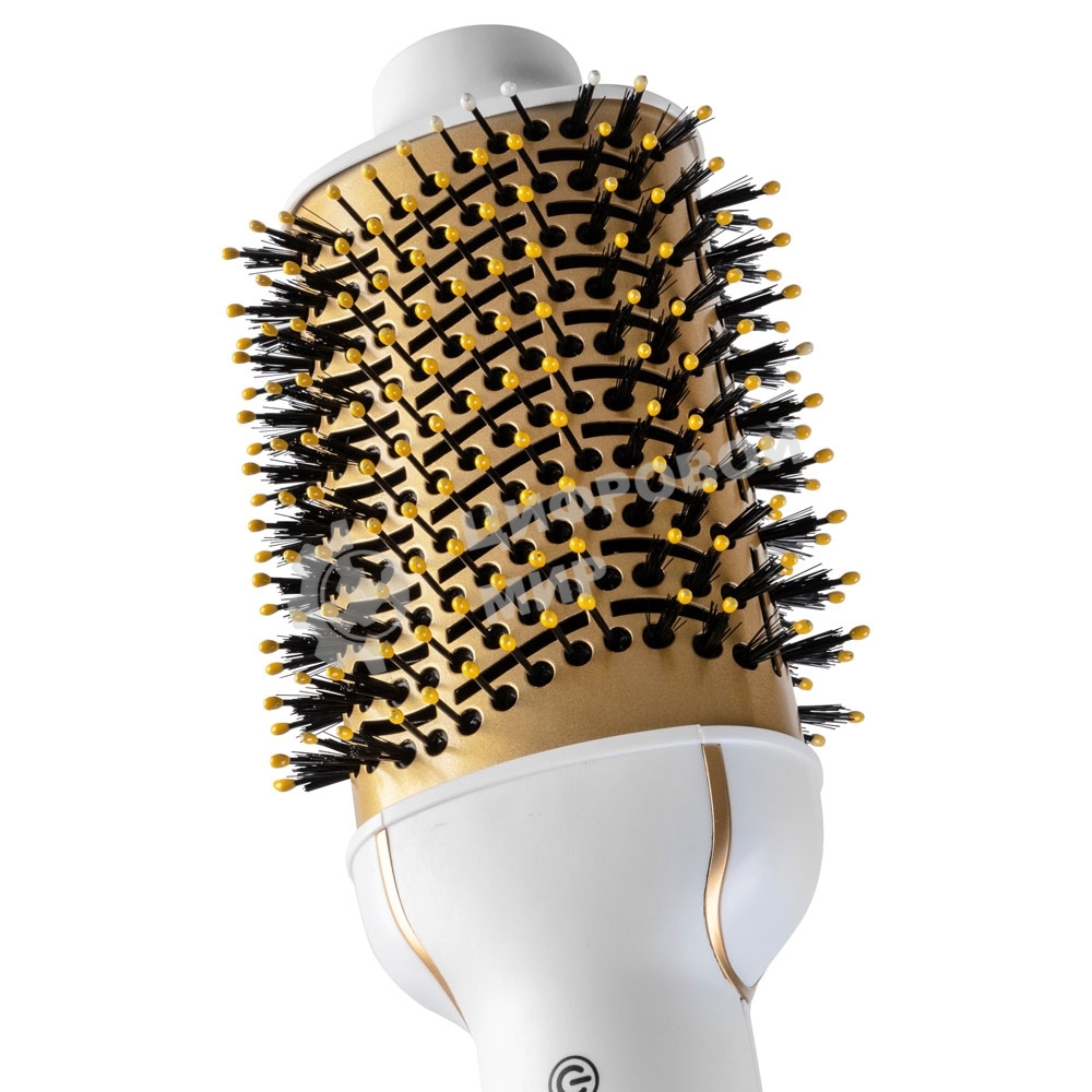 Стайлер Endever Aurora-500 Мощность 1200 Вт, белый, 3 режима температуры и скорости, керамическое покрытие