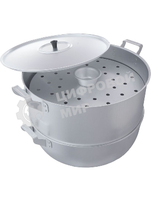 Манты-казан Демидовский МШ-018 15 л, 4 решетки, алюм