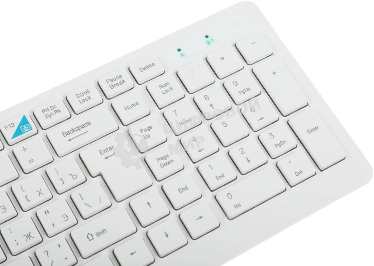 Комплект клавиатура + мышь Defender Skyline 895 Nano W (белый) Кл:104, 1000/1500/2000dpi