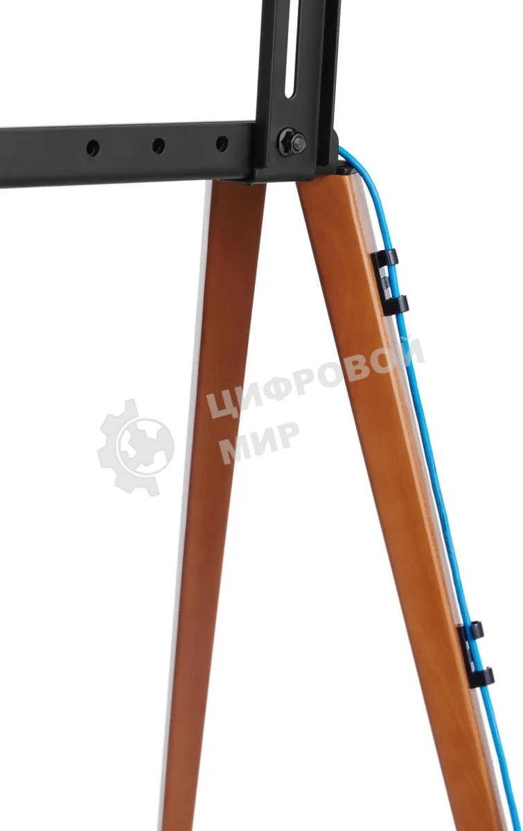 Подставка для телевизора Cactus CS-ST3646BKWN черный/орех, 49