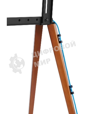 Подставка для телевизора Cactus CS-ST3646BKWN черный/орех, 49