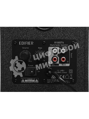 Колонки Edifier R1000T4 Wood черный (24W)