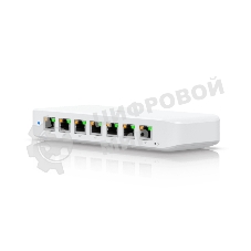 Коммутатор Ubiquiti USW-Ultra, 7×1 Гбит/с PoE+ + 1×1 Гбит/с Uplink, управляемый