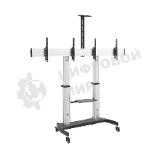 Мобильная стойка Wize Pro MH255 для 2-х дисплеев 37