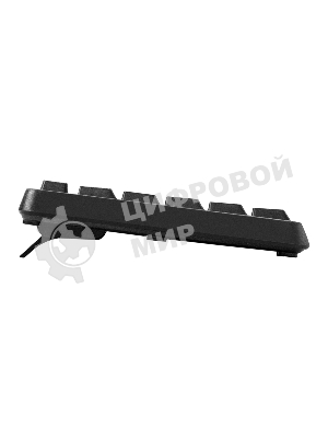 Клавиатура проводная ExeGate EX298364RUS Smart K120 (USB, полноразмерная, влагозащищенная, 104кл., Enter большой, длина кабеля 1,6м, черная, RTL)