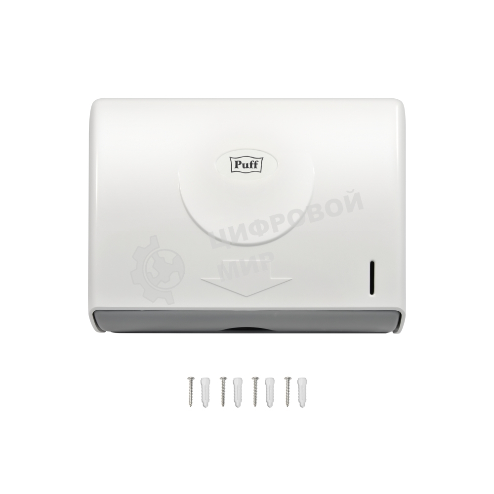 Диспенсер PUFF 1402.102 бумажных полотенец пластиковый -5110