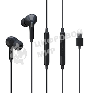 Наушники проводные вакуумные More choice G29a (Black) Type-C с МК и рег.громкости