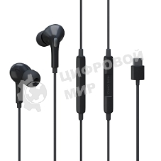 Наушники проводные вакуумные More choice G29a (Black) Type-C с МК и рег.громкости