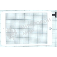 Сенсорное стекло (тачскрин) Ipad mini 3 (retina) no IC (A1599, A1600). белое
