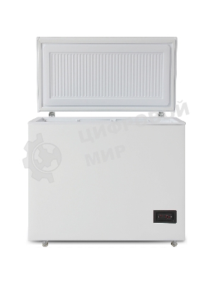 Морозильный ларь Бирюса Б-210KDN, белый с глухой крышкой, 160 л