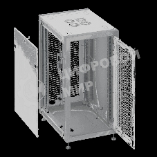 Шкаф коммутационный Sysmatrix SL 6615.733 напольный 15U 600x600 мм пер. дв. перфор. задн. дв. перфор. 800 кг серый 450 мм 37 кг 800 мм IP20 металл