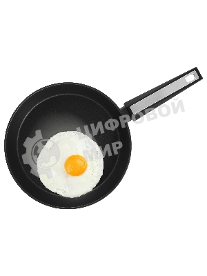 Сковорода Rondell Blitz RDA-1914 круглая 28 см, покрытие: Xylan Plus ручка несъемная (без крышки) черный