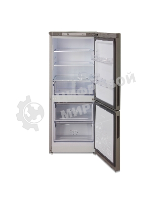 Холодильник Бирюса M6141 металлик двухкамерный 165/60л морозилка снизу