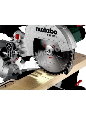 Торцовочная пила Metabo KGS 216 M 1500Вт 5000об/мин d=216мм