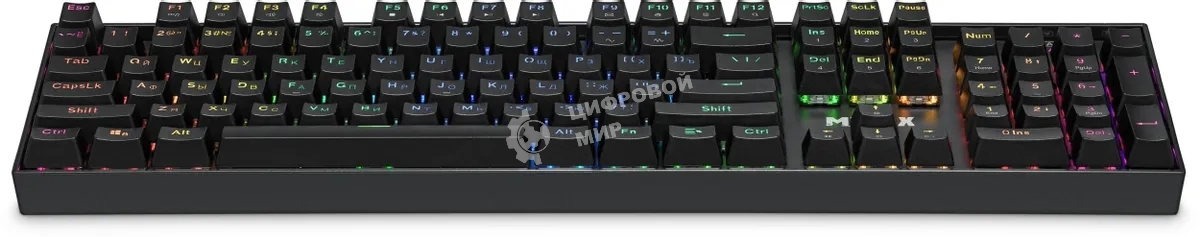 Клавиатура Defender Mirax GK-352 проводная, USB Type-A, чёрный