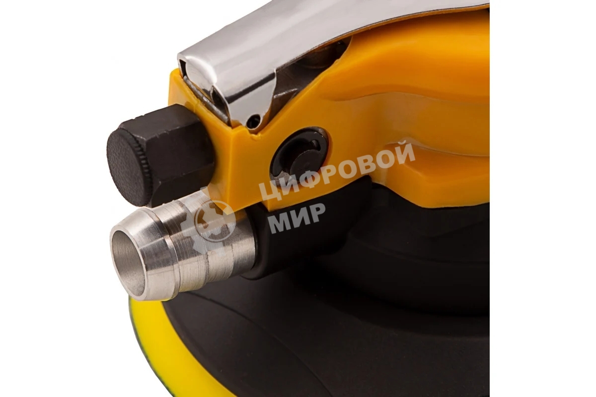 Эксцентриковая шлифовальная машина Denzel EPG150, 150 мм, 10000 об/мин, 5 мм, 160 л/мин