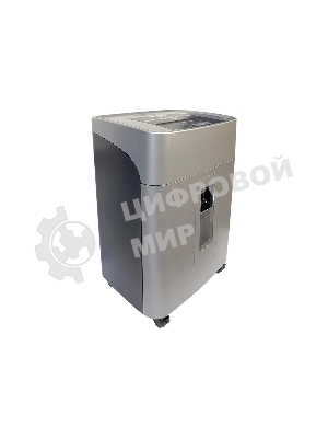 Шредер Office Kit SA375 серый/черный с автоподачей (секр.P-4) фрагменты 375лист. 42лтр. скрепки скобы пл.карты CD