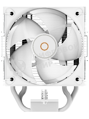 Кулер для процессора Ocypus Gaммa A40 WH ARGB Gaммa-A40-WH1AAWN00X-GL белый 100мм алюминий+медь 29,5db 4-pin 200W 133мм