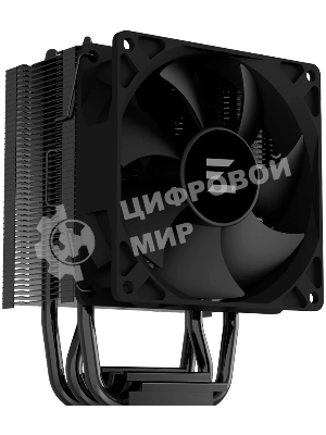 Кулер ZALMAN CNPS4X BLACK V2, 92мм FAN, 3 HEAT PIPES, 4-PIN PWM, 800-2000 RPM, 29DBA, HYDRO BEARING, LGA1851/1700, AM5/AM4, screw type installation