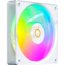 Вентилятор для корпуса Ocypus Gaммa F12 Elite WH ARGB REVERSE BLADE 3 IN 1, 120x120x25мм, 4-PIN PWM, 600-1800 RPM, 26 DBA MAX, HYDRO BEARING