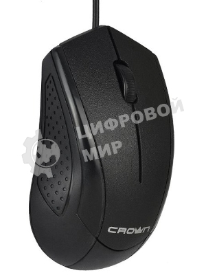 Мышь проводная CROWN CMM-303 черный