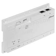 Коммутатор Dahua DHI-VTNS1060A, 6×PoE (24 В) + 2×Uplink, неуправляемый