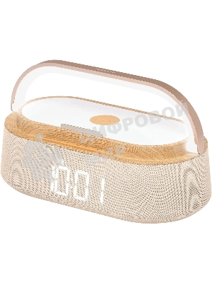 Колонка портативная BBK BTA2010 бежевый 10W 1.0 BT 10м 1800mAh