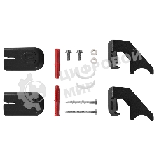 Комплект настенных регулируемых кронштейнов Royal Thermo Design 80, черные