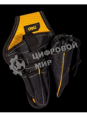 Поясная сумка-кобура монтажника Deli DLP07