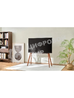 Подставка для телевизора Cactus CS-ST3646BKWN черный/орех, 49