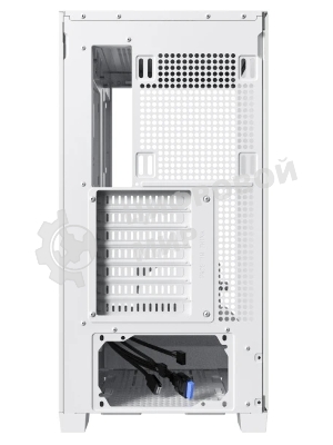 Корпус eATX Eurocase M9 Max-Fish tank M9 MAX 2ARGB 3_0_2 WHITE белый