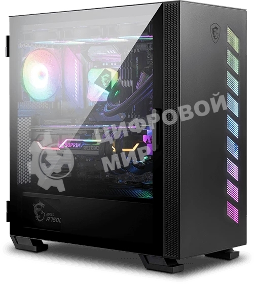 Корпус MSI MAG VAMPIRIC 300R, Midi-Tower, чёрный, 1 x 120 мм