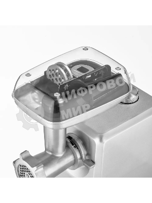 Мясорубка электрическая CASO FW 2500 серебристый, 2500 Вт, 2.5 кг/мин, реверс, защита от перегрузки, насадки - 5