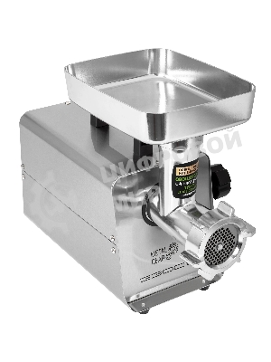 Мясорубка электрическая HOLT HT-MG-010 серый, 3300 Вт, 3.5 кг/мин, реверс, насадки - 4