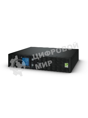 Источник бесперебойного питания CyberPower PR1000ELCDRT2UA / 1000ВА / 900Вт / USB/RS-232/Dry/EPO/SNMPslot/RJ11/45 (8x 320 IEC С13)