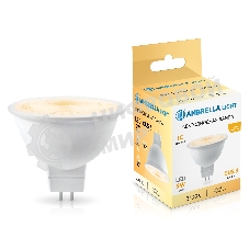 Лампа светодиодная	Ambrella light 170903 LED MR16 9W IC GU5.3 2700K 175-265V 38°