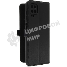 Чехол (флип-кейс) BORASCO Book Case, для Samsung Galaxy M32, черный [40353]