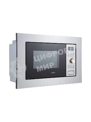 Микроволновая печь встраиваемая Evelux MW 20 X серебристый, 20 л, 700 Вт, переключатели - кнопки/поворотный механизм