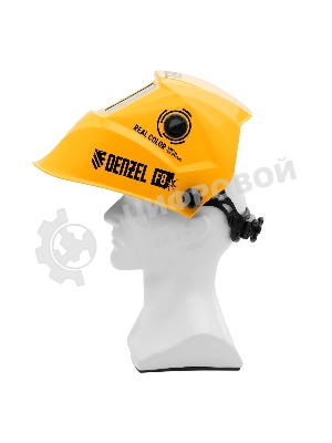 Щиток защитный лицевой (маска сварщика) Denzel F8, см. окно 100х50, Real Color, DIN 4-8/9-13