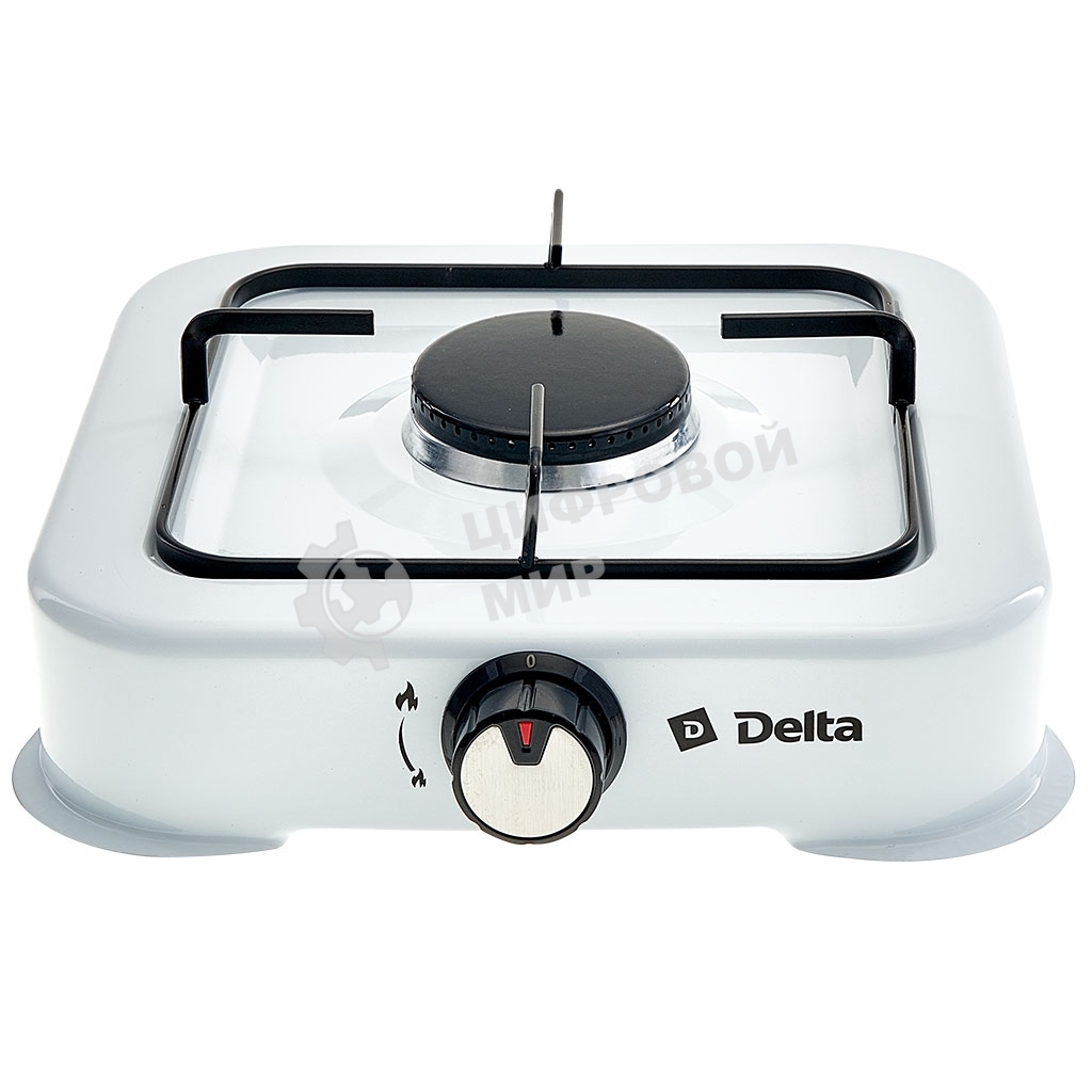 Плитка газовая Delta D-2205 одноконфорочная; белый (10)